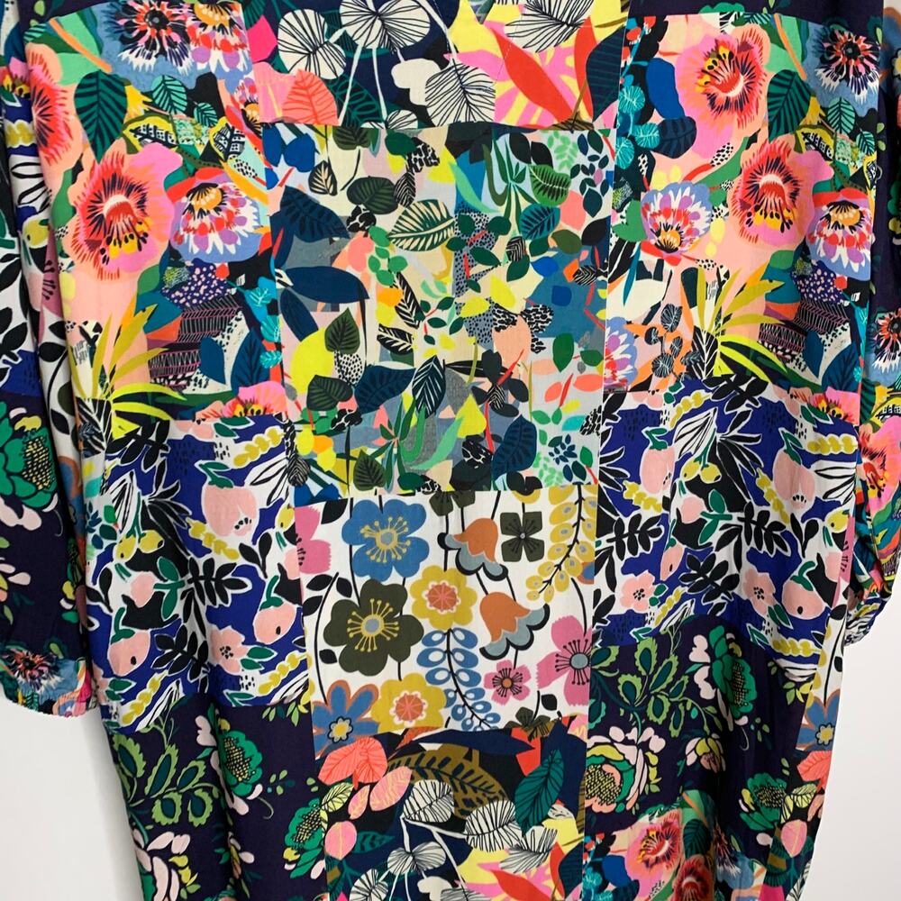 Johnny Was Layla Maxi Floral Dress With Puff Sleeves Women’s XXL - Picture 9 of 15